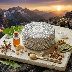 Rhinestone Encrusted Containers (4 Ounce)